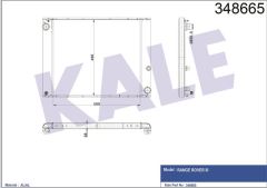 Kale 348665 Radyatör Al/Pl/Brz Iıı At