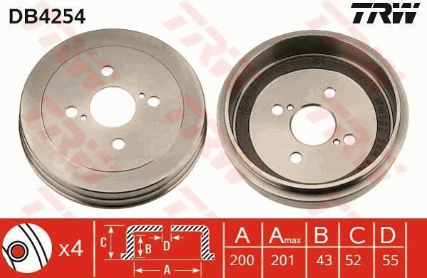 Trw Db4254 Fren Kampanası Yarıs 99-05  200-4