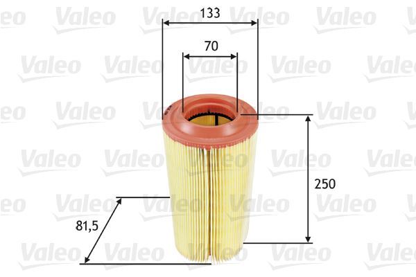 Valeo 585649 Hava Filtresi Mercedes C Class 1.8Cgı-1.8İ