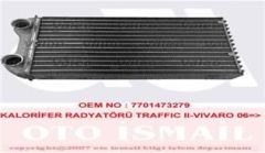 VALEO 812375 KALORIFER RADYATÖRÜ TRAFIC II 01- / VIVARO A 01- / P