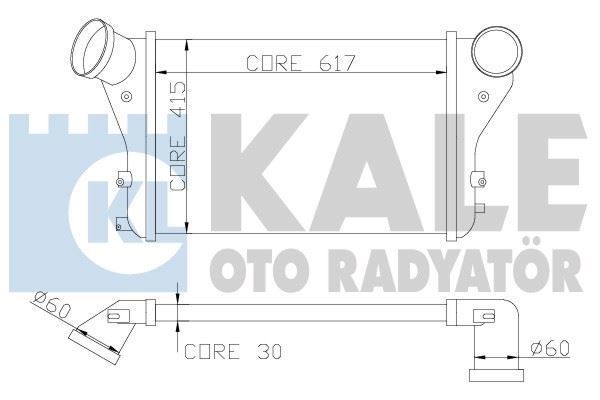 Kale 342100 Turbo Radyatörü Golf V 2003 Sonrası 1.4 Tsı 1.9 Tdı 2.0 Tdı 2.