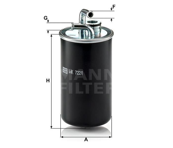 Mann Wk7221 Mazot Filtresi Compass / Sebrıng 2.0 Crdı