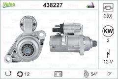 Valeo 438227 Marş Motoru 12V 12 Dış -Skoda 2.0