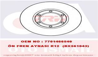 Trw Df1005 Fren Diski Ön R12 Düz 228Mm