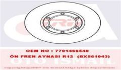 Trw Df1005 Fren Diski Ön R12 Düz 228Mm
