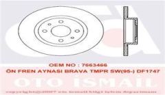 Valeo 186154 Fren Diski Ön Tempra Sw Marea 1996 Sonrası Brava 1995 Sonrası Bravo I