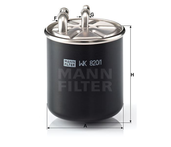 Mazot Filtresi Mercedes W203 W204 W211 02-08 X204 X164 Sprınter 0