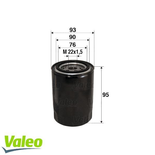 Valeo 586006 Yağ Filtresi Fıesta Iv-V-Focus I-Iı-Transıt Connect-