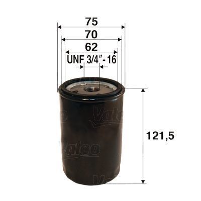 Valeo 586030 Yağ Filtresi Fıesta Iıı-Iv-V-Focus-Mondeo Iıı-Escort