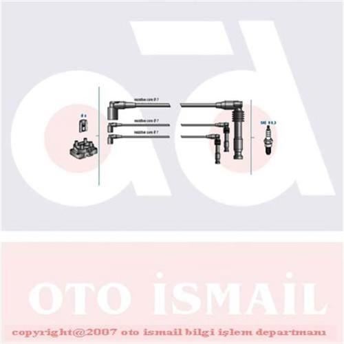 Doduco 7813A Doduco Buji Kablosu Omega B 94-01 2.5İ V6 Set 1-3-5