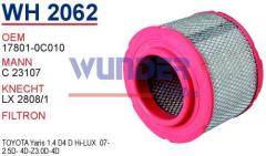 WUNDER WH2062 HAVA FİLTRESİ - TOYOTA Hi-LUX 07-