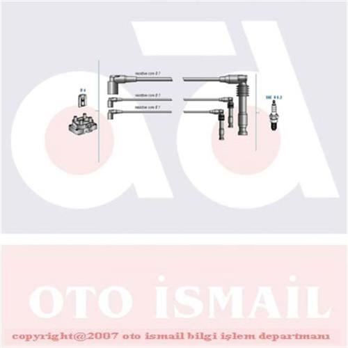 Doduco 7813B Doduco Buji Kablosu Omega B 94-01 2.5İ V6 Set 2-4-6