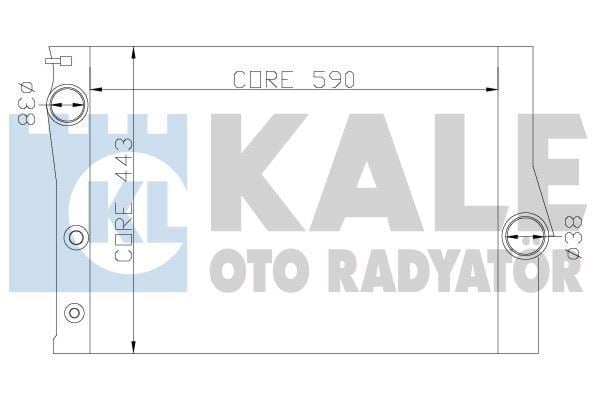 Kale 342235 Su Radyatörü Bmw X5 Bmw X6