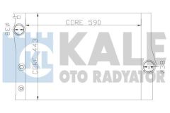 Kale 342235 Su Radyatörü Bmw X5 Bmw X6