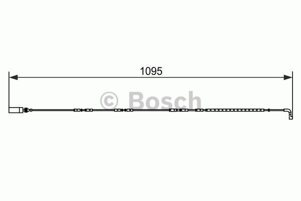 Bosch 1987473069 Fren Balata Fişi Arka Bmw 1 E81 E87 2004 Sonrası Bmw 3 E9