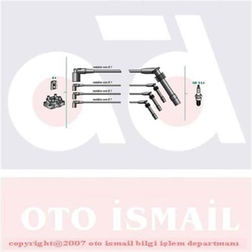 Doduco 7819 Doduco Buji Kablosu Astra F Vectra A 93-95 2.0Ie Set