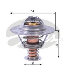 Gates Th22689G1 Termostat 89°C Astra G H Corsa C 1.7 Cdtı