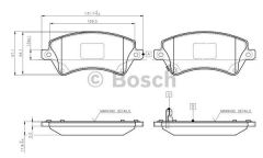 Bosch 986495243 Ön Balata Corolla 1.4-1.6-1.4Vvtı-1.6Vvtı-1.8 Vvt