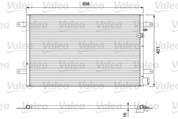 VALEO 814004 KLIMA RADYATÖRÜ A6 05-