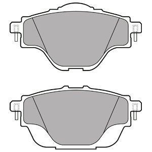 Delphi Lp2509 Arka Balata C4 Pıcasso Iı-C4 Grand Pıcasso Iı 1.6 V