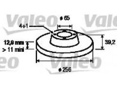 Valeo 186251 Fren Diski Ön Golf991 Sonrası C Iıı 1991 Sonrası Passat B4 1994 Sonrası Vento 1