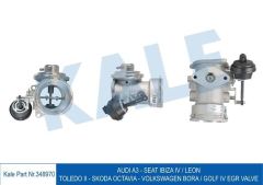 Kale 348970 Egr Valfı Bora Golf Iv 00-05 -A3 2000 Sonrası Octavıa 02-04 -I