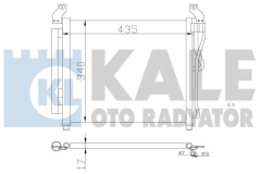 Kale 380100 Klima Radyatörü Pıcanto Al Al 390X335X17