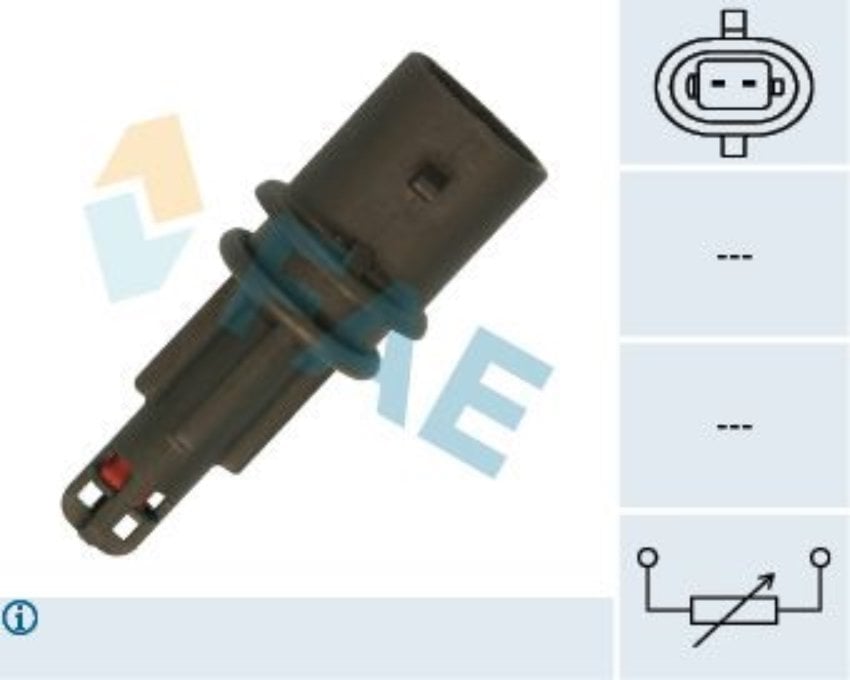Fae 33225 Hava Sıcaklık Sensörü 2 Fişli Astra F G H Corsa B C D V