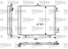 VALEO 814095 KLIMA RADYATÖRÜ 207 06-  208 12- 1007 05- 2008 13- /
