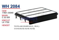 WUNDER WH2084 HAVA FİLTRESİ - TOYOTA LAND CRUISER (KDJ12_, GRJ12_