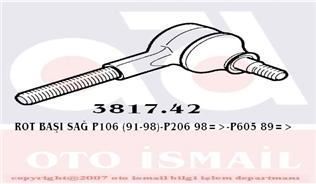 Trw Jte163 Rot Başı Sağ 106 206 206 + 305 307 605 / Ax Xm Saxo Xa