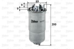 Valeo 587500 Yakıt Filtresi (Mazot) Volkswagen Golf Iv 1.9 Tdı-Pa