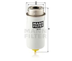 Mann Wk8104 Mazot Filtresi Transıt W184 00-06 2.0 Tdcı 2.4 Tdcı 1
