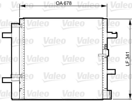 VALEO 814370 KLIMA RADYATÖRÜ A4 B8 07- A5 8T 07- A6 11- A7 4G 10-