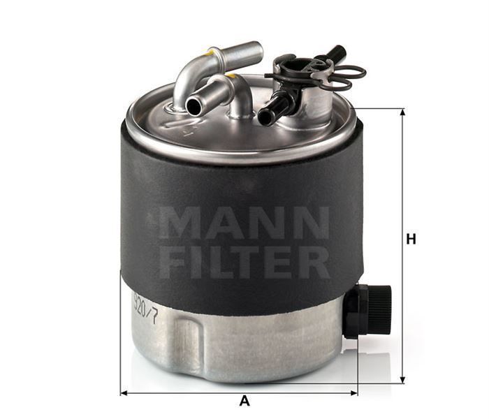Mann Wk9207 Mazot Filtresi Kaleos 2008 Sonrası 2.0 Dcı / Qashqaı 2007 Sonrası 1.5 D