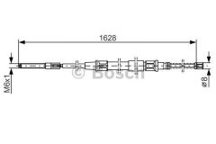 Bosch 1987477169 Fren Teli. 1628 Mm