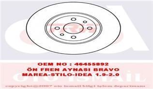 Trw Df2566 Fren Diski Ön Lınea 2007 Sonrası Doblo 2006 Sonrası Marea 1996 Sonrası Bravo Idea