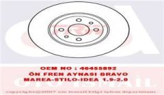 Trw Df2566 Fren Diski Ön Lınea 2007 Sonrası Doblo 2006 Sonrası Marea 1996 Sonrası Bravo Idea