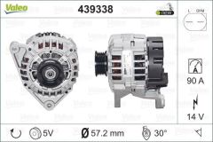 Valeo 439338 Alternatör 14V 90A A3 A4 A6 Passat 1.8T 2.0