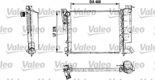 VALEO 816715 SU RADYATÖRÜ 306 936- 1.6 TU5JP 1.4 NAC / ZX 91- 1.1