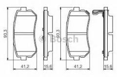 Bosch 986495354 Fren Balatası Arka İ20 1.2 1.4 Crdı 1.6 2008 Sonrası İ30 1