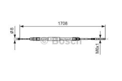 Bosch 1987477531 Fren Teli. 1708 Mm