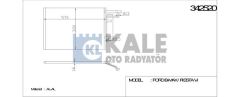 Kale 342520 Klima Radyatörü Fıesta Vı 2008 Sonrası B-Max 12-
