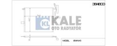 Kale 384800 Klima Radyatörü Bmw X3 542X468X16