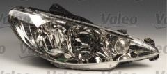 Valeo 43052 Far Sağ + Sinyal 206 2005 Sonrası Seffaf Camlı Elektrikli H7+H