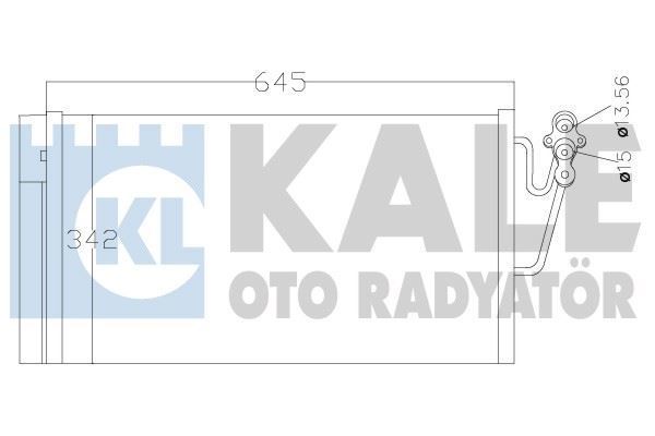 Kale 384900 Klima Radyatörü Clubman Countryman Paceman 644X341X16