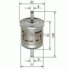 Bosch 450905324 Benzin Filtresi Fıesta Iıı Iv Mondeo Iıı 00-07 Ka