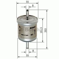 Bosch 450905901 Benzin Filtresi Bmw 3  E30 Bmw 5  E34 Bmw 7  E32