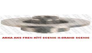 Snr Kf15579U Snr Fren Diski Arka Megane I Sw 1997 Sonrası Scenıc I 1999 Sonrası Rul