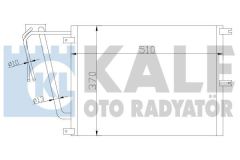 Kale 342565 Klima Radyatörü Vectra B 1997-2002 2.0 Td 2.2 Td